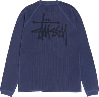 St&uuml;ssy Basic Stussy Thermal Navy 1140356-NAVY