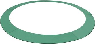 vidaXL Alfombrilla De Seguridad Cama El&aacute;stica Pe Redonda Verde 3,96m Vidaxl