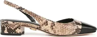 Veronica Beard Womens Cecile Slingback Pumps In Latte/black
