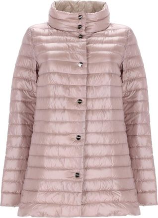 Herno Black Polyamide Quilted Padded Jacket