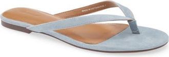 Madewell The Iggy Flip Flop in Serene Blue at Nordstrom, Size 5.5