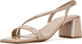 Calvin Klein Kelsie Womens Sandals Taupe Patent : 8.5 M, Synthetic