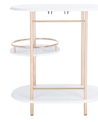 Safavieh Iva 3-Tier Swivel Bar Table