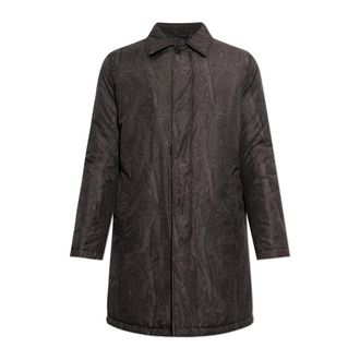 Etro Coats - Heren - Mantel - Grijs - L - Jassen