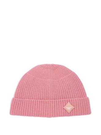 MCM Essential wool beanie - women - Wool - One Size - Pink
