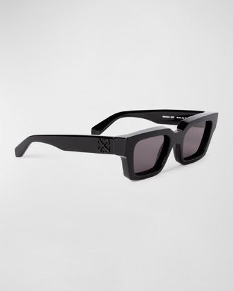 Off-white Mens Virgil Acetate Square Sunglasses