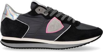 Philippe Model Sneakers Trpx Running - Dames - Sneakers - Zwart - 37 EU - Katoen - Schoenen