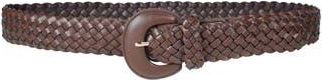 Linea Pelle Braided Belt in Chocolate at Nordstrom Rack, Size X-Large