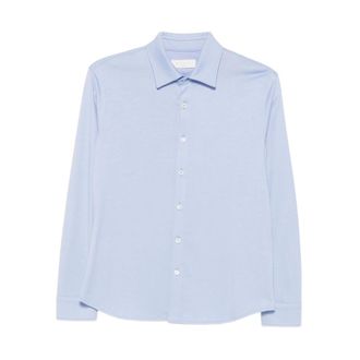 Circolo 1901 Dames, Blouses & Shirts, Blauw, Maat: S