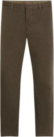 Tommy Hilfiger Chino Broek Denton 5Pkt - Heren - Slim Fit Broeken - Groen - W36 L32 - Katoen - Broeken