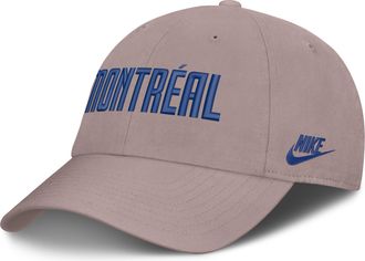 Nike Montreal Expos Cooperstown Club Nike Mens MLB Adjustable Hat in Brown | NB4829BMEX-C0V