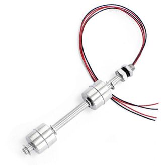 OEM Interruptor De Flotador De Doble Bola De Acero Inoxidable, Interruptores De Flotador Para L&iacute;quidos, Interruptor Sensor De Control De Nivel De Agua Par