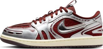 Nike Jordan Womens Air Jordan 1 Low Method of Make Shoes in Red | HQ2186-600