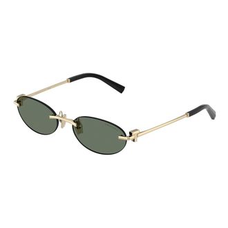 Tiffany & Co. Sunglasses, unisex, Yellow, Size: 56 MM Tf3119D Sunglasses