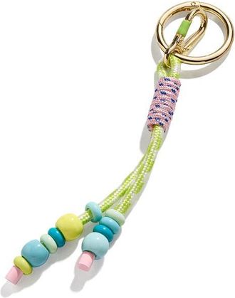 BaubleBar Zoe Beaded Bag Charm in Green at Nordstrom