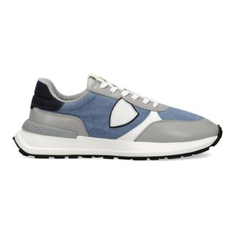 Philippe Model Antibes Running - male - Philippe Model - Sneakers - Blue - 10 UK - Shoes