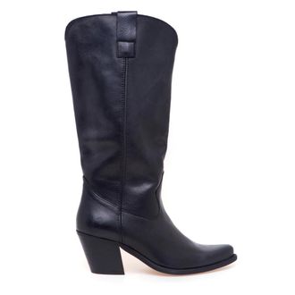 Felmini Texan Boot - female - Felmini - Cowboy & Biker Boots - Black - 4 UK - Shoes