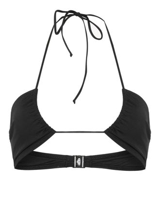 MC2 Saint Barth Dahila bikini top - women - Polyamide/Elastane - M - Black