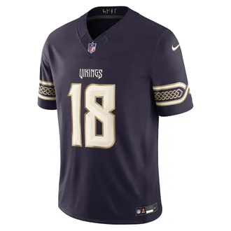 Nike Justin Jefferson Minnesota Vikings Rivalries Collection Nike Mens Dri-FIT NFL Limited Jersey in Purple | 37NM0JFK9MF-QK9