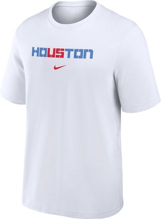 Nike Houston Texans Rivalries Collection Primary Nike Mens Dri-FIT NFL T-Shirt in White | 02OZ10A9H-N1U