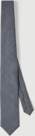 Brunello Cucinelli Virgin wool tie in Lead at Nordstrom