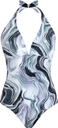 Vilebrequin Halter Badpak uit &eacute;&eacute;n stuk - Dames - Badpakken - Veelkleurig - L - Badmode
