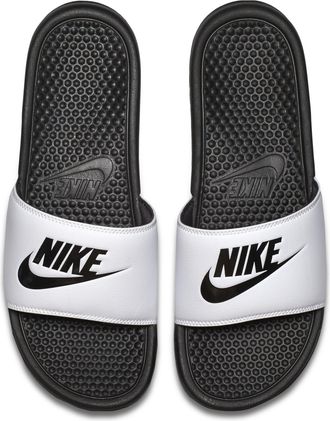 Nike Benassi Slides White 343880-100