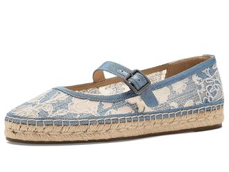 Lucky Brand Orlyna Floral Lace Sandal Womens Shoes Blue/Blue : 6.5 M, Synthetic