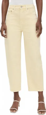 Pistola Denim Eli High Rise Denim In Buttercup