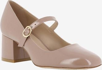 Stuart Weitzman Lackleder-Riemchenpumps Stuart MJ 60