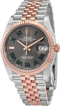 Rolex Datejust 36 Automatic Chronometer Grey Dial Watch 126231GYRJ
