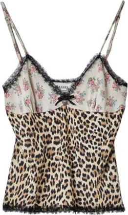 Blugirl Stijlvolle TOP voor een trendy look - Dames - Tops zonder mouwen - Veelkleurig - M - Tops