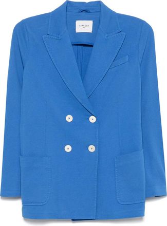 Circolo 1901 Blazer in piqu&eacute; - Blu