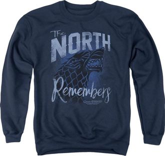 Gildan Game Of Thrones The North Remembers Adult Crewneck Sweatshirt