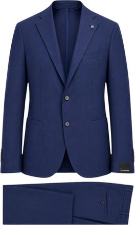 Tagliatore Single Breasted Suit - Heren - Business pakken - Blauw - S - Kostuums
