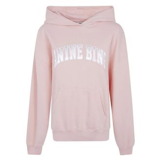 Anine Bing Harvey Sweatshirt - Dames - Hoodies - Roze - XS - Katoen - Hoodies & sweatvesten