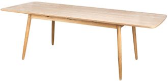 Nordlys Rectangular Extendable Wooden Dining Table for 6-8 People in Brown