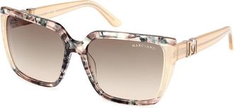 Guess GM00012 59P Womens Sunglasses Tortoiseshell Size 58