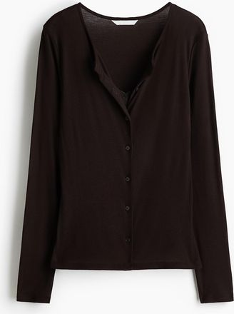 H&M Cardigan im Lagenlook - Brown