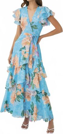 Hutch Rhetta Maxi Dress In Sandwashed Floral