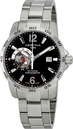 Certina DS Podium GMT Black Dial Mens Watch C034.455.11.057.00