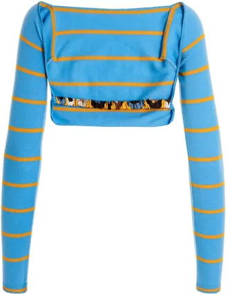 Emilio Pucci Womens Blue Wool Cardigan Clothing