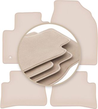 OEM Alfombrillas Premium Beige Para: Toyota C-hr Hybrid Crossover 2016