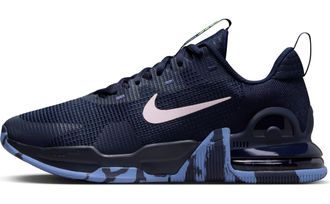 Nike Nike Mens M Air Max Alpha Trainer 5 Low, Ossidian Pink Foam Lime Blast Polar, 8.5 UK