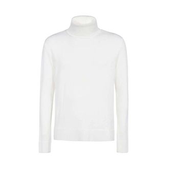 Dondup Turtlenecks, male, White, Size: L Maglione Turtleneck
