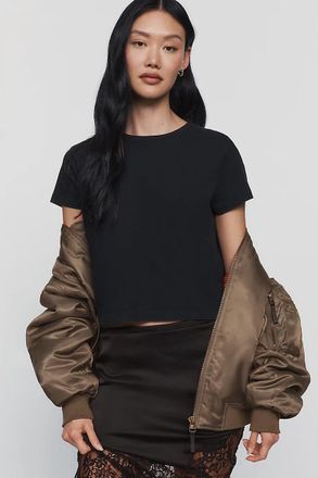 A Gold E Adine Crop Tee