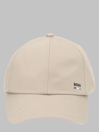 HUGO BOSS 50556435_10277451255 Cotton Baseball Cap - Beige