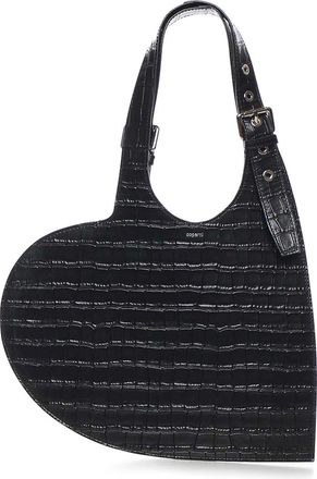 Coperni Croco Heart Leather Bag