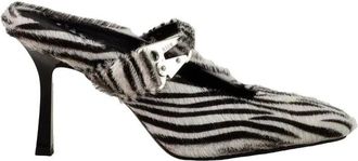Msgm Leather Shoes - Black/White