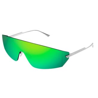 Bottega Veneta Accessoires, unisex, Groen, ONE Size, Stijlvolle Leren Schoudertas